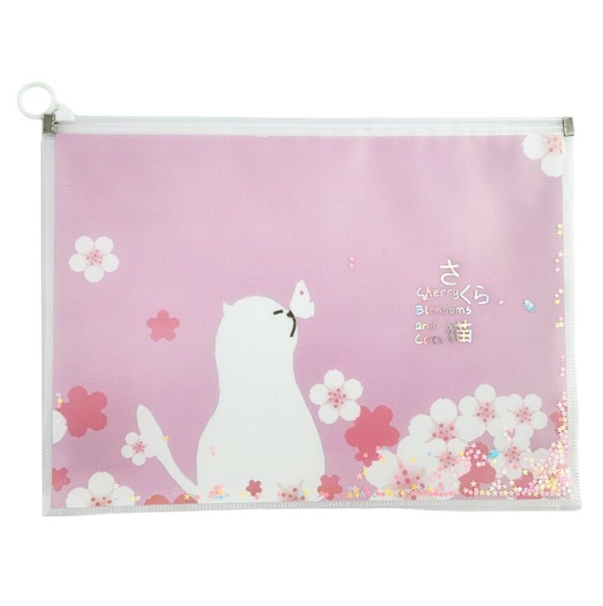 Taros Unick Color Cherry Cat Pullu A4 Kilitli Dosya