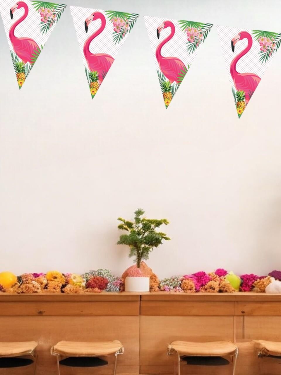 Balonevi Flamıngo Bayrak Set 2,90 M    