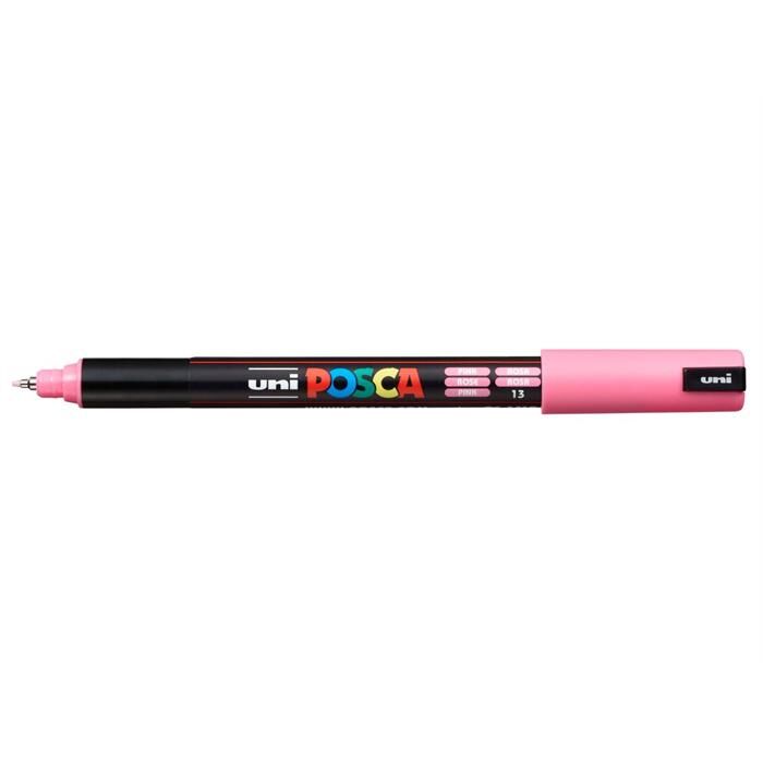 Uni Posca 0.7 Su Bazlı Poster Markörü Pembe