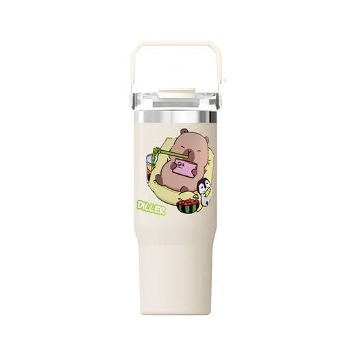 Diller 950 Ml Sevimli Figürlü Paslanmaz Çelik Termos