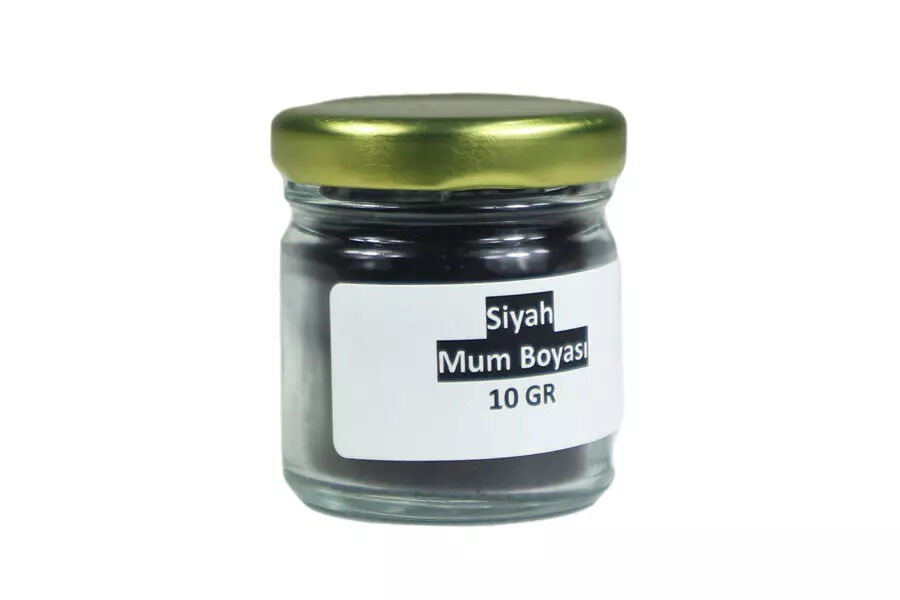 Kmy Siyah Toz Mum Boyası 10 Gr