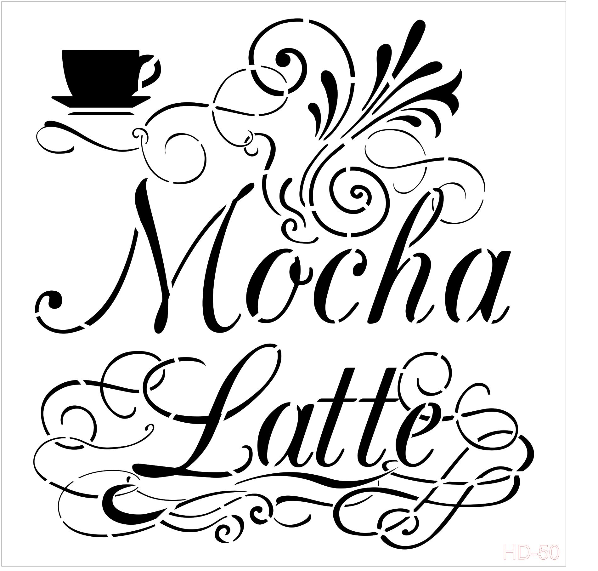 Cadence Home Decor Stencıl Hd-050 45X45