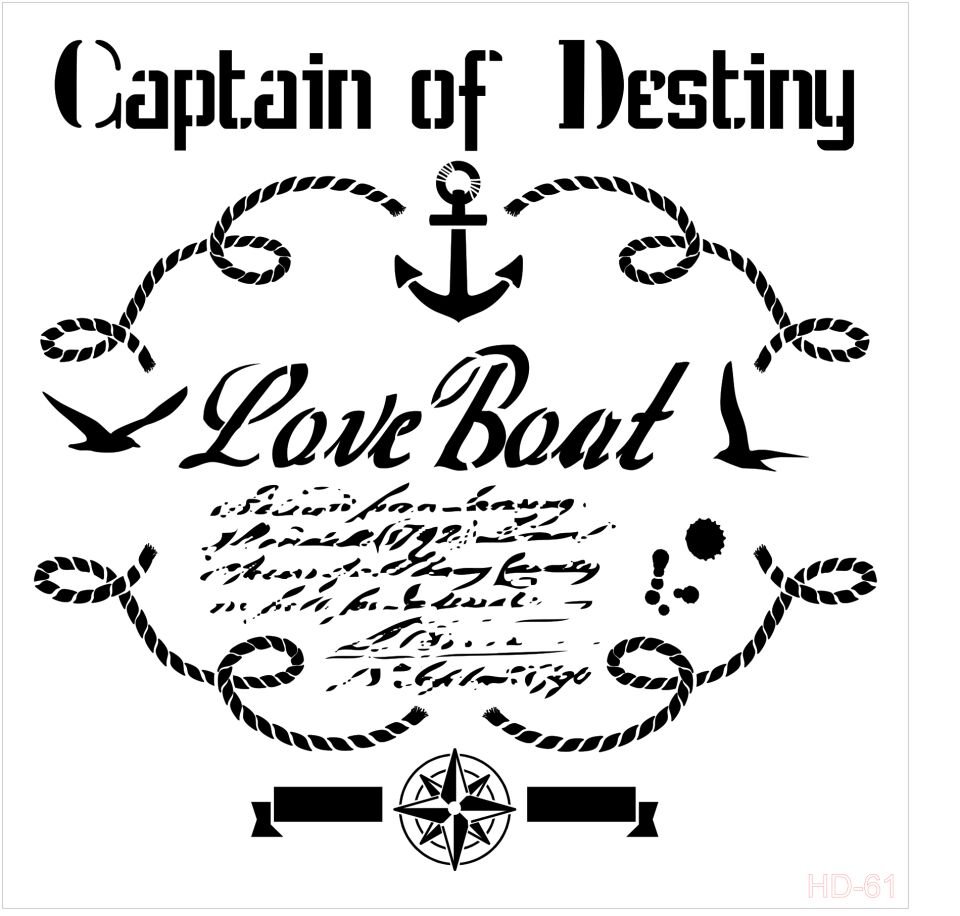 Cadence Home Decor Stencıl Hd-061 45X45