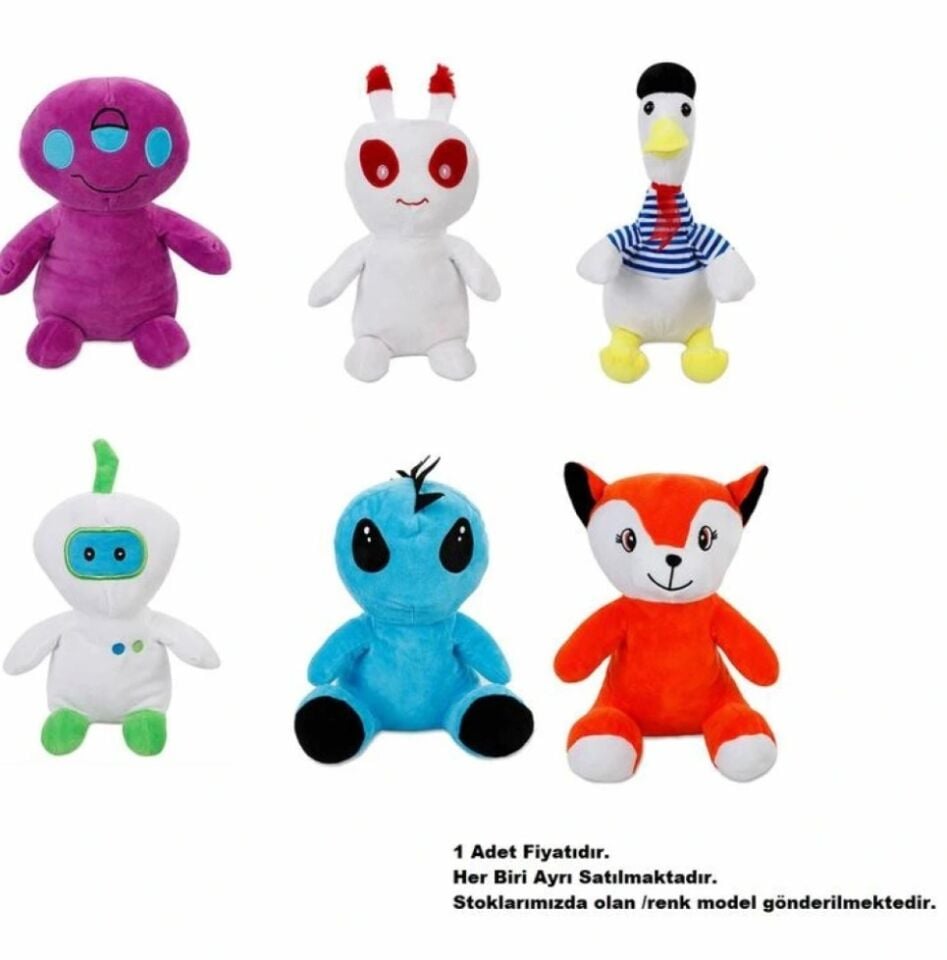 Halley Pelüş 30 Cm Asorti Hayvanlar
