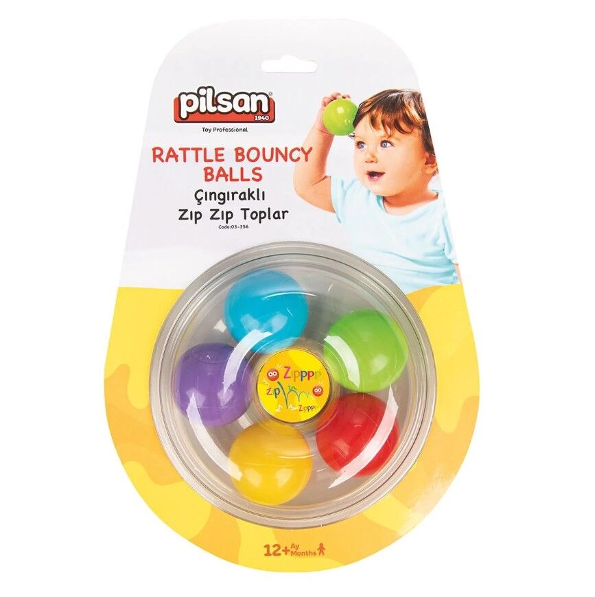 Pilsan Çıngıraklı Zıp Zıp Toplar