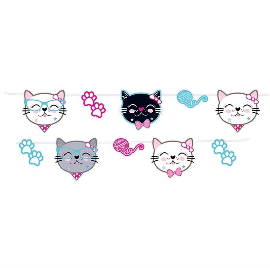 Balonevi Miss Cat Özel Kesim Banner 2,50 M    