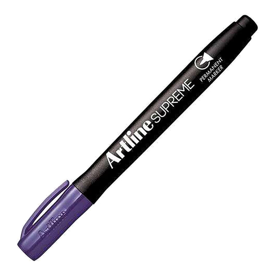 Artline Supreme Permanent Markör 1.0 Mm Bluish Mor