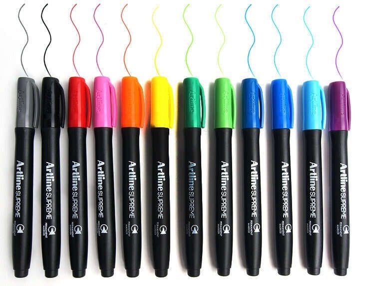 Artline Supreme Permanent Markör 1.0  Mm Bluish Mor