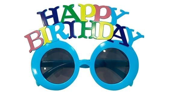 Balonevi Happy Birthday Parti Gözlüğü     