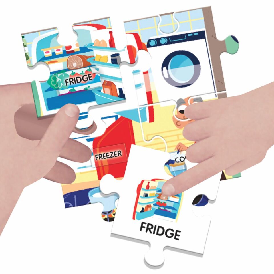 Headu Easy English 100 Words My House 4-8 Yaş