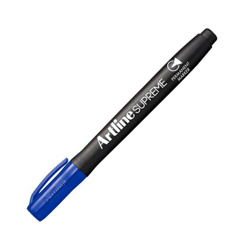 Artline Supreme Permanent Markör Uç 1,0 Mm Royal Mavi