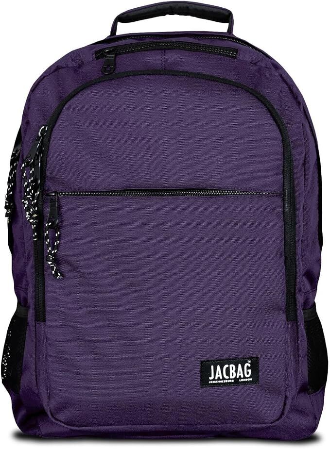 Jacbag Student İki Bölmeli Sırt Çantası Mor