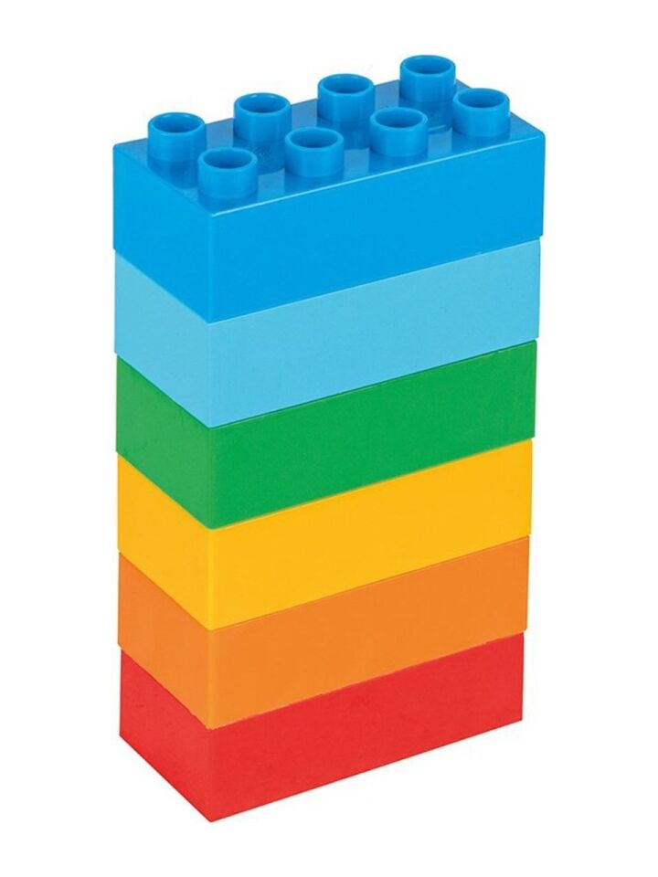Pilsan Makro 6 Renkli Tuğla Blok