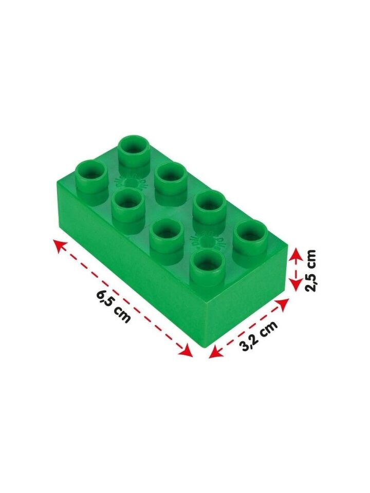 Pilsan Makro 6 Renkli Tuğla Blok