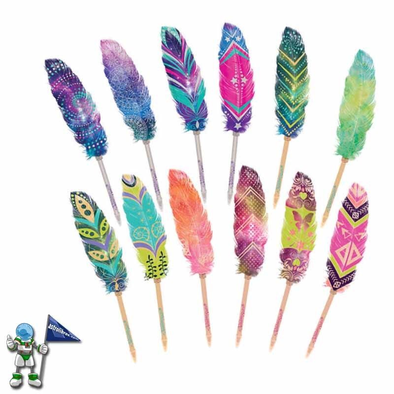 Taros Nebulous Stars Feather Quill Pen