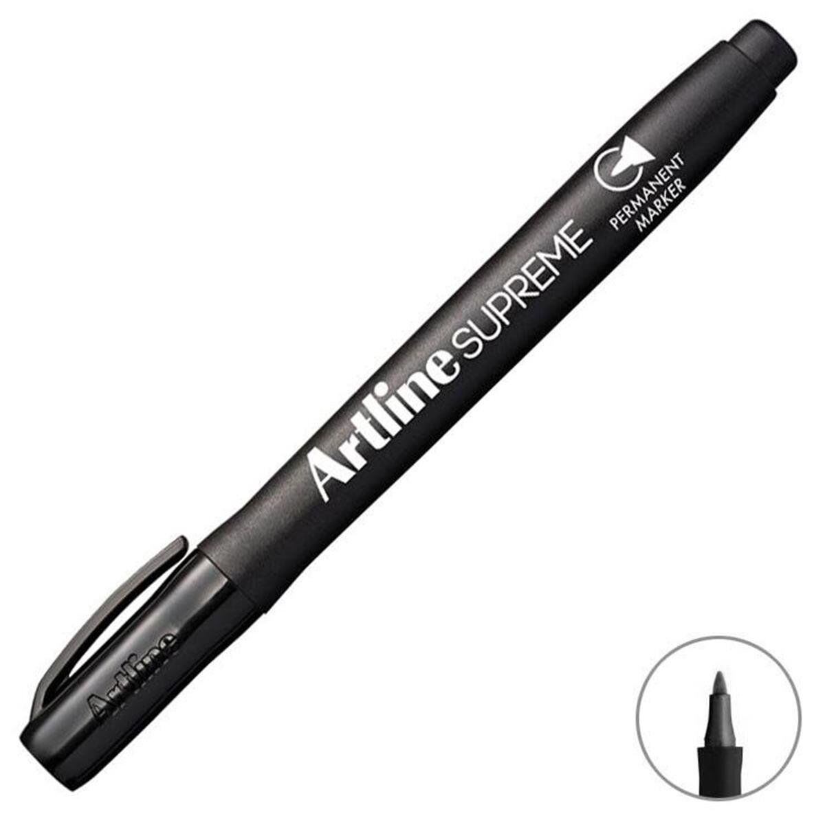 Artline Supreme Permanent Markör 1.0  Mm Siyah
