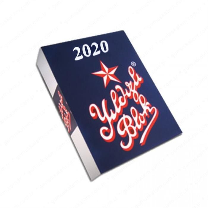 Yıldızlı Blok Masa Takvimi