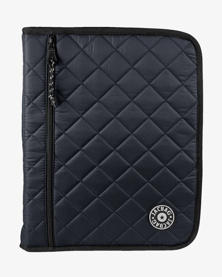 Jacbag Kapitone Desenli Organizer Dosya Çanta Düz Renk