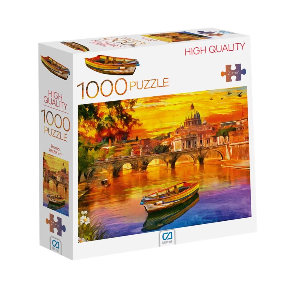 Ca Games Roma 1000 Parça Puzzle