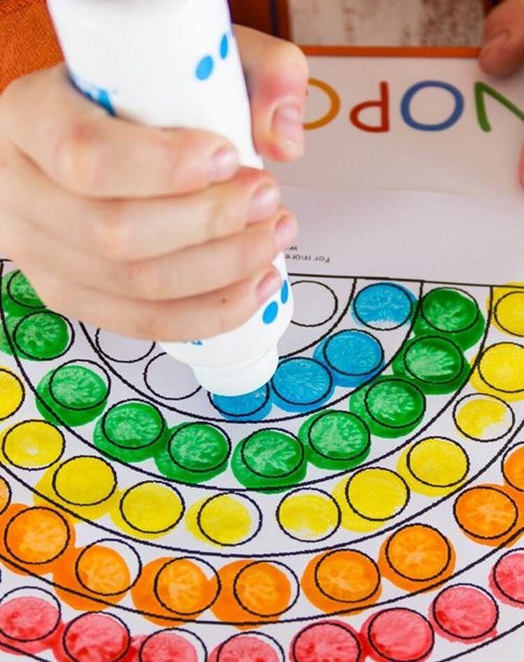 Lino Dot Markers 6 Lı Yıkanabilir