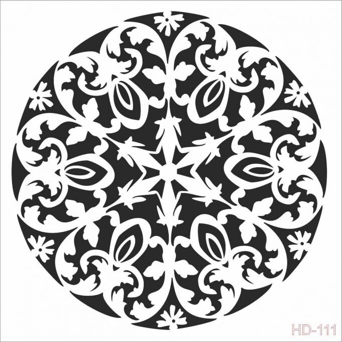 Cadence Home Decor Stencıl Hd-111 45X45