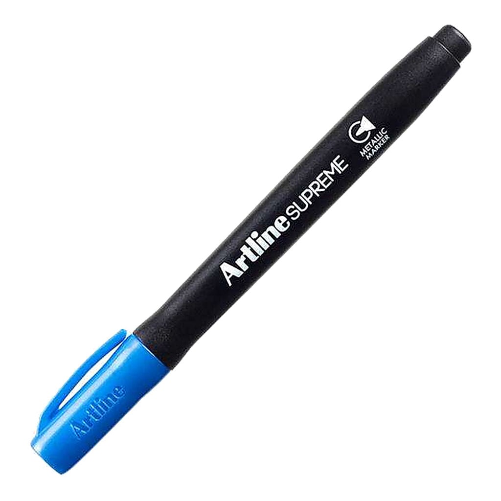 Artline Supreme Metalik Markör Uç 1,0 Mm Metalik Mavi