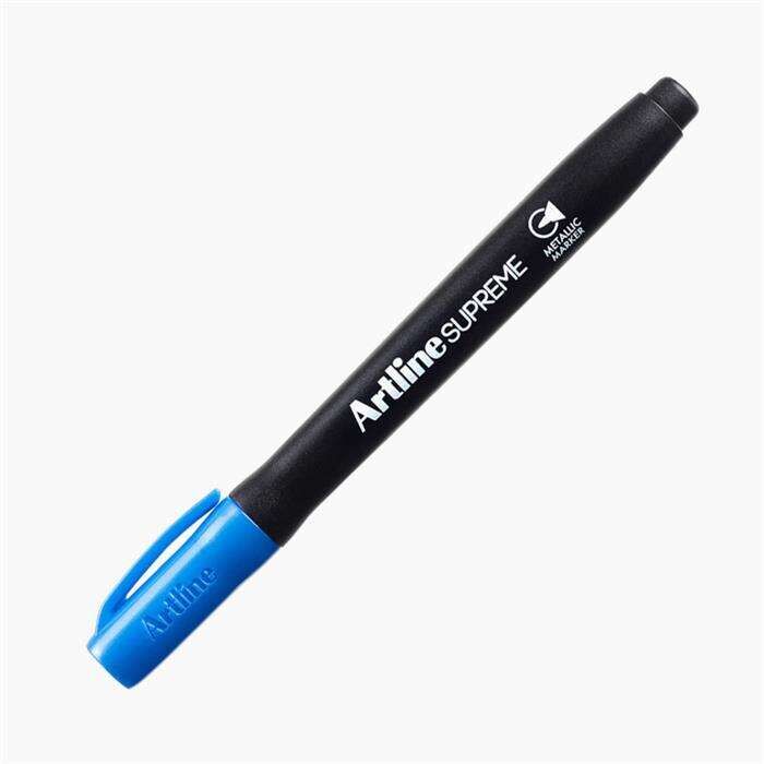 Artline Supreme Metalik Markör Uç 1,0 Mm Metalik Mavi