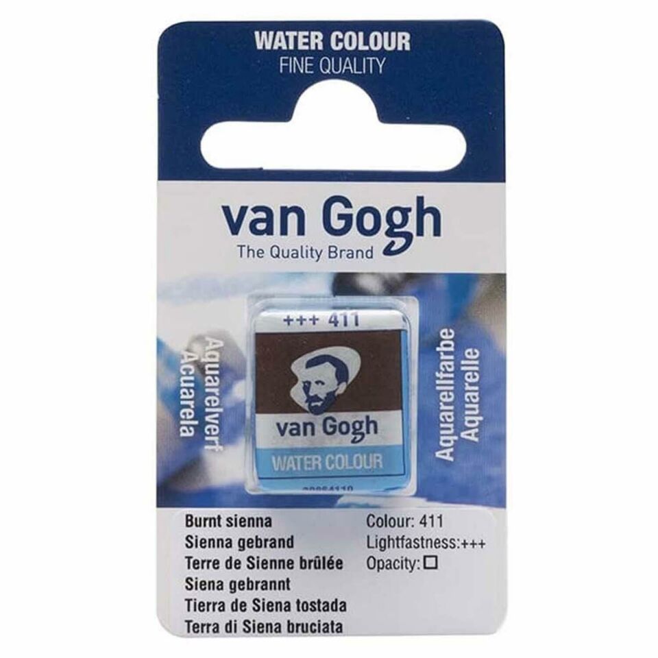 Van Gogh Sulu Boya Tablet Burnt Sienna