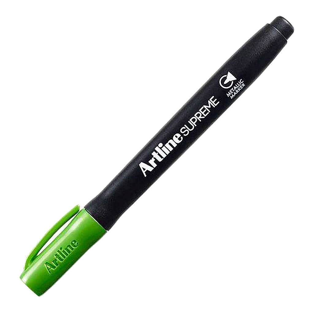 Artline Supreme Metalik Markör Uç 1,0 Mm Metalik Yeşil