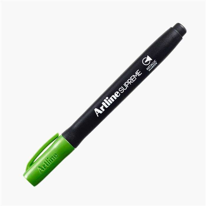 Artline Supreme Metalik Markör Uç 1,0 Mm Metalik Yeşil