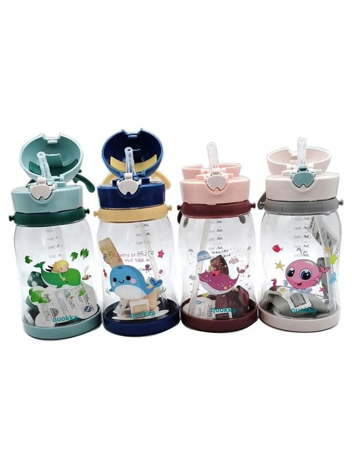 Taros Quokka Life Geyik Figürlü Tritan Matara 550 Ml