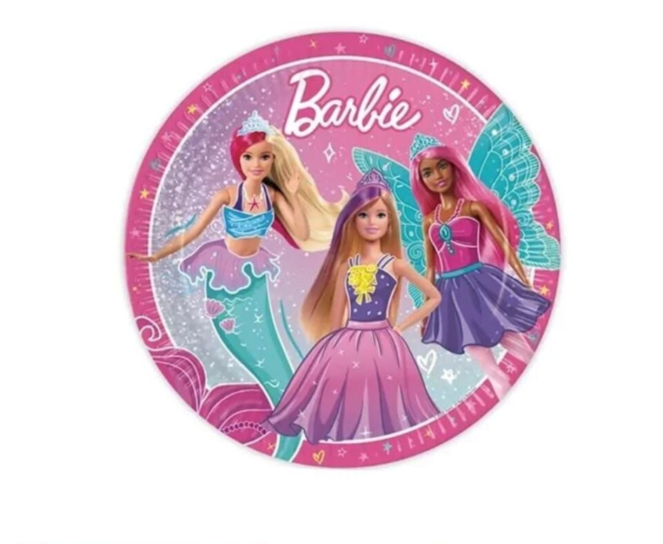 Balonevi Barbie Fantasy Tabak 23 Cm 8 Li    