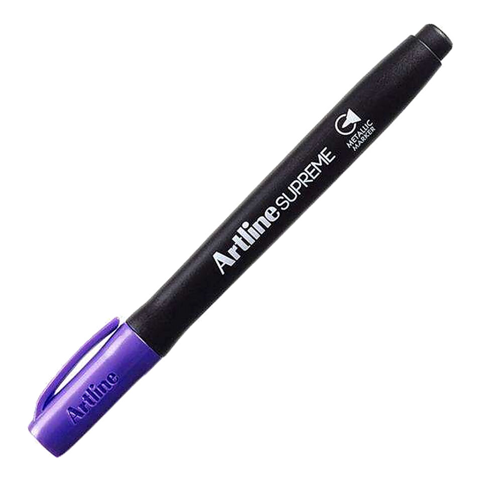 Artline Supreme Metalik Markör Uç 1,0 Mm Metalik Mor