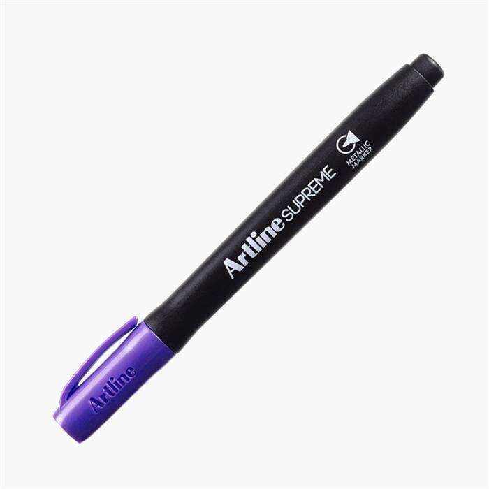 Artline Supreme Metalik Markör Uç 1,0 Mm Metalik Mor
