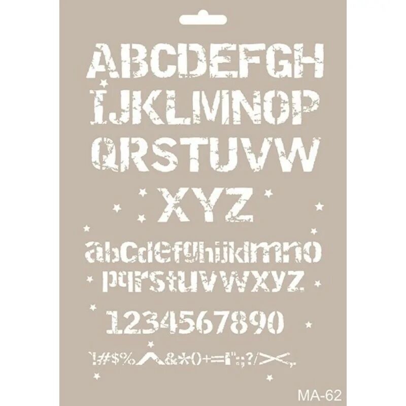 Cadence Mix Media Stencil Ma Serisi Ma62 21x29