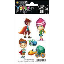 Herma Young Line Renkli Tattoo