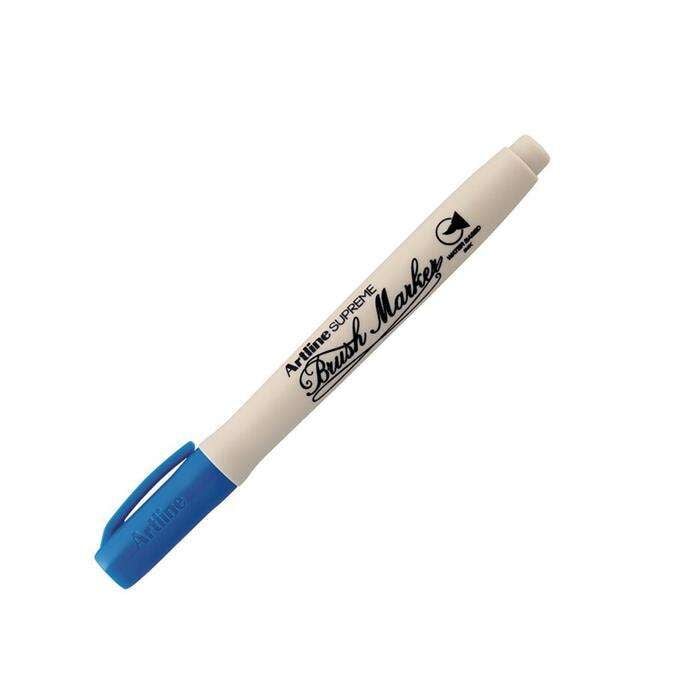 Artline Supreme Brush Marker Esnek Fırça Uçlu Kalem Mavi