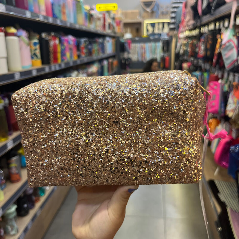 Unicus Swarovski Taşlı Makyaj Çantası