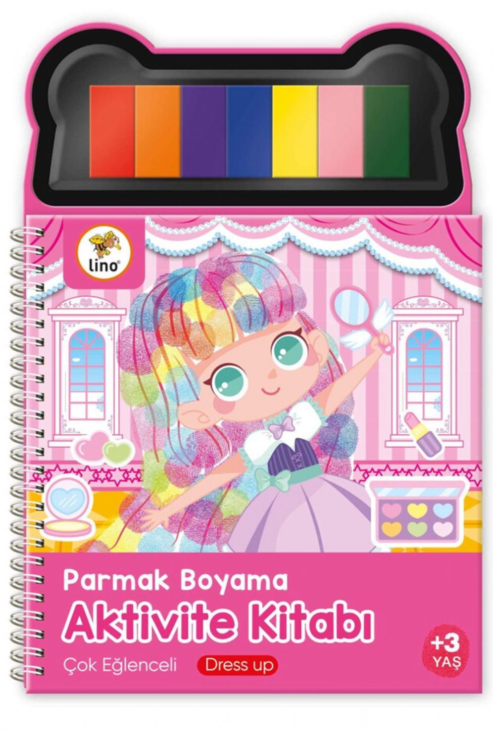 Lino Parmak Boyama Aktivite Kitabı Dress Up