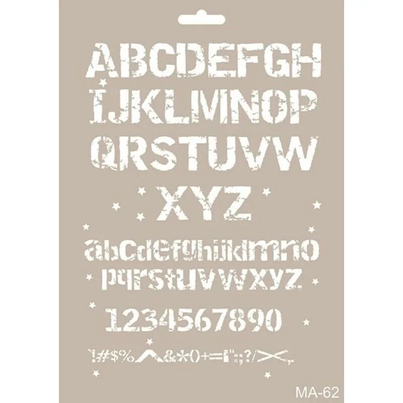 Cadence Mix Media Stencil Ma Serisi Ma62 21x29