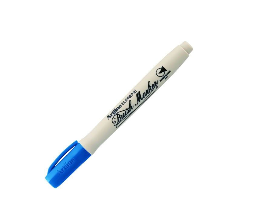 Artline Supreme Brush Marker Esnek Fırça Uçlu Kalem Parlak Mor