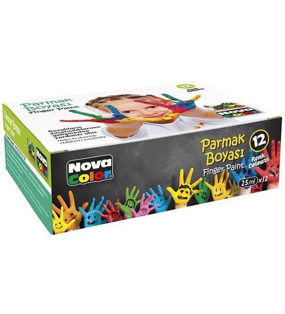 Nova Color Parmak Boya 12 li