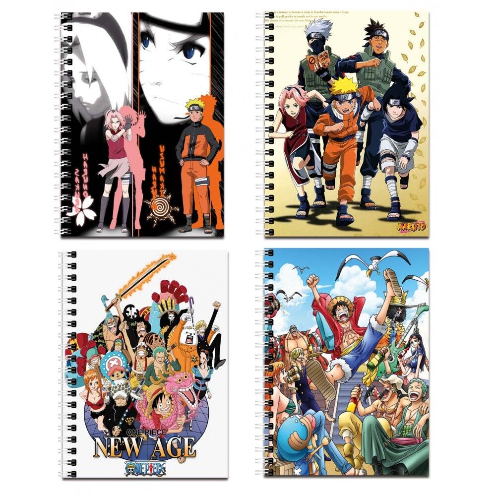 Taros Anime A4 Kareli Spiralli Defter