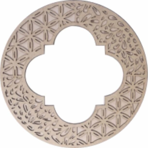 Baykon Ahşap İşlemeli Ayna A161