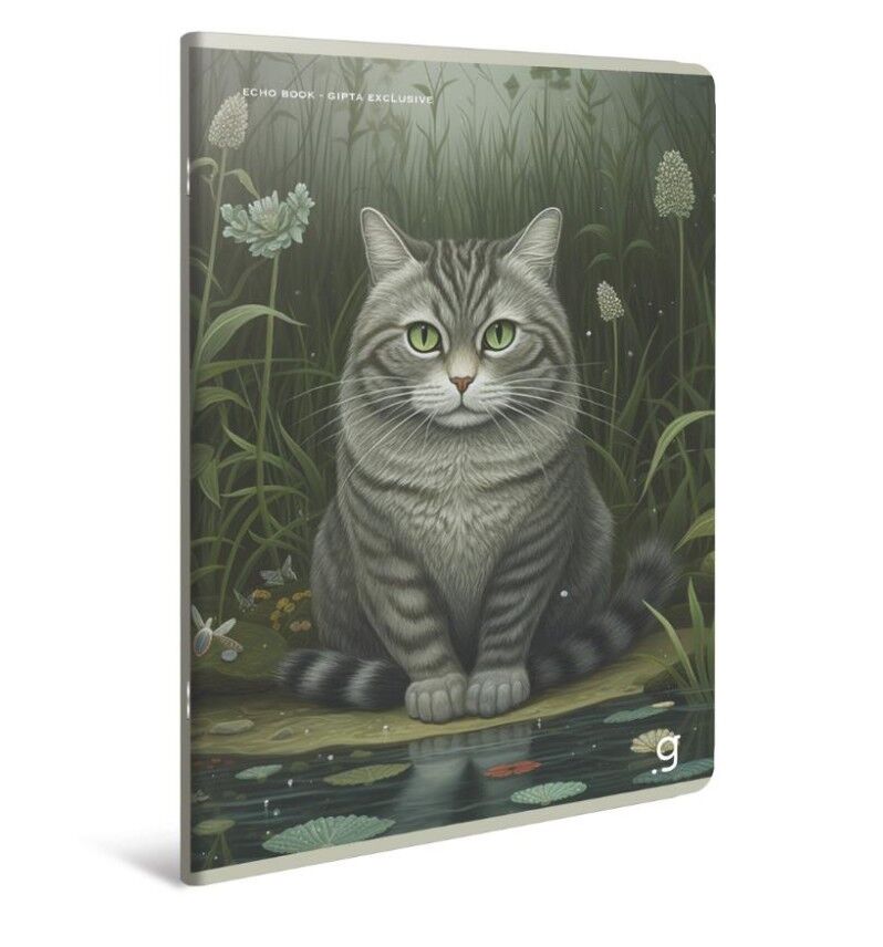 Gıpta Echo Book Tel Dikiş Karton Kapak Defter A4 60 Yaprak Kareli