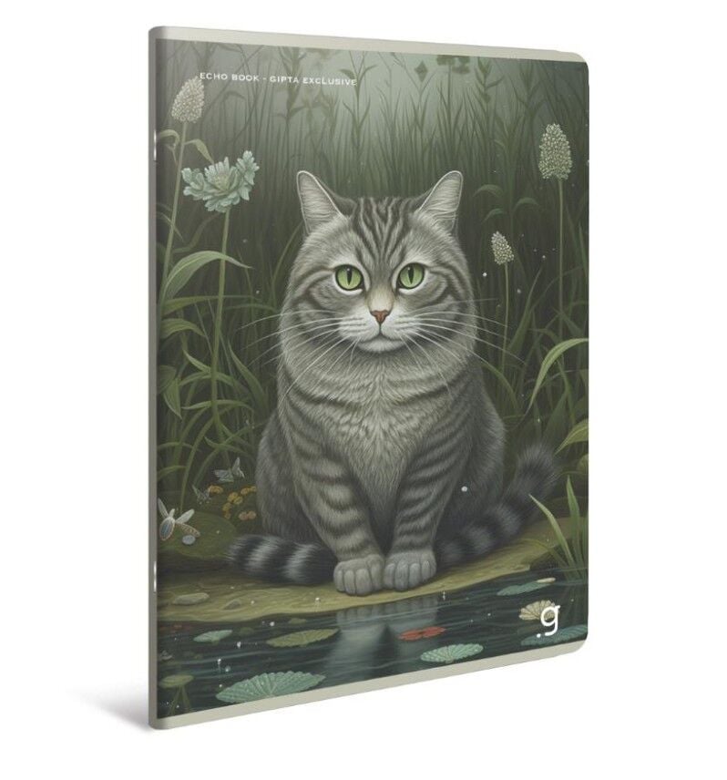 Gıpta Echo Book Tel Dikiş Karton Kapak Defter A4 60 Yaprak Kareli