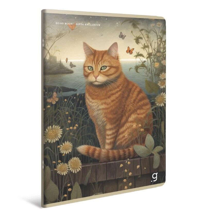 Gıpta Echo Book Tel Dikiş Karton Kapak Defter A4 60 Yaprak Kareli