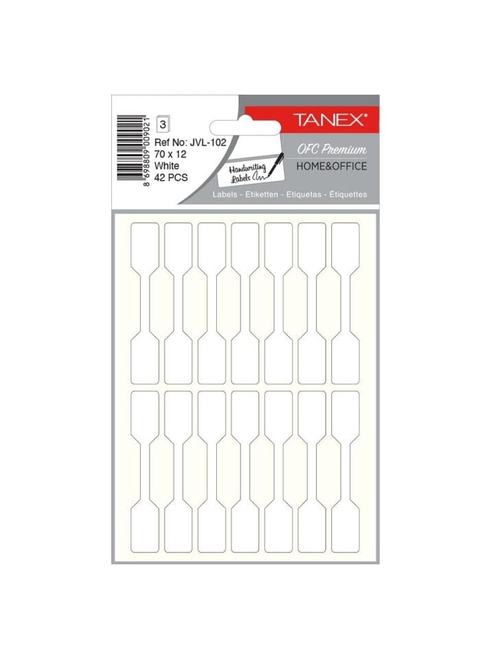 Tanex Jvl-102 70x12 Mm Kuyumcu Etiketi