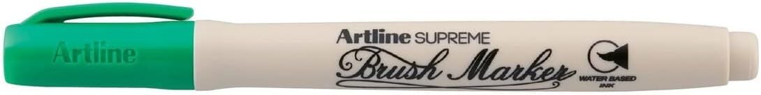Artline Supreme Brush Marker Esnek Fırça Uçlu Kalem Yeşil