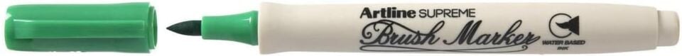 Artline Supreme Brush Marker Esnek Fırça Uçlu Kalem Yeşil